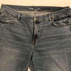Old Navy distressed blue jean